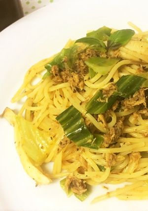 鯖缶で♪トマト&バジルのパスタ-レシピのメイン写真
