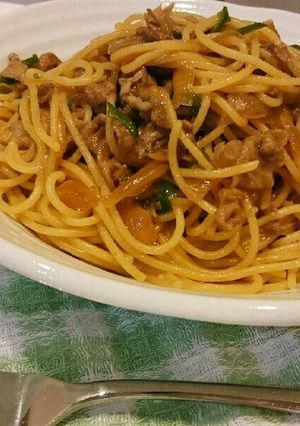 ☆母の思い出の味！和風肉パスタ☆*-レシピのメイン写真
