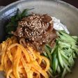素麺でピビンメン