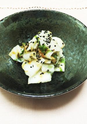 大根の梅和え-レシピのメイン写真