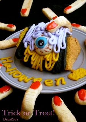 ハロウィン☆リアル指クッキー☆チーズ味-レシピのメイン写真