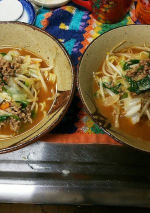 我が家の味噌ラーメン-レシピのメイン写真