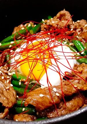 ガッツリ男子ごはん☆甘辛スタミナ牛丼-レシピのメイン写真