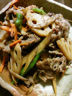 牛肉入りキンピラ-レシピのメイン写真