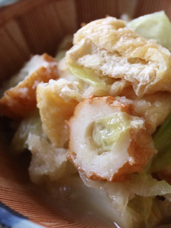 ちくわ・キャベツ・油揚げのみぞれ煮 ♪-レシピのメイン写真