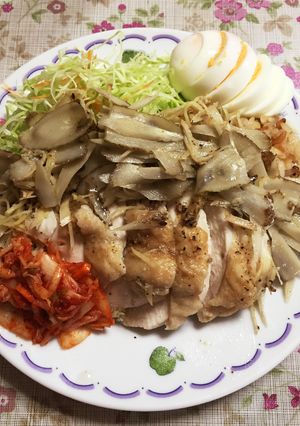 ☆レンジでカオマンガイ風☆-レシピのメイン写真