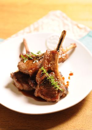 ラム肉のロースト　きび酢ソース-レシピのメイン写真