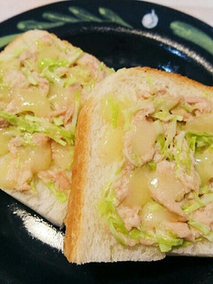 ツナキャベツトースト〈1歳~幼児食〉朝食-レシピのメイン写真