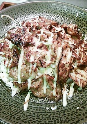 キャベツの山・生姜焼き-レシピのメイン写真
