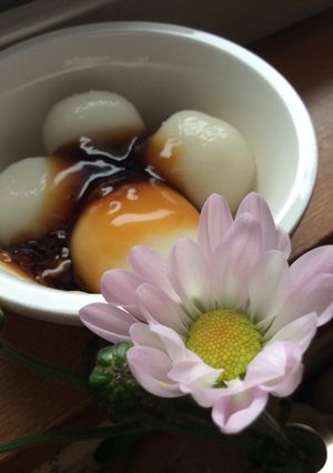 レンジで作れる絶品ダレの簡単みたらし団子-レシピのメイン写真