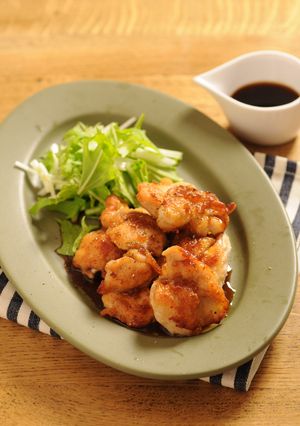 チキンのバター焼き　きび酢ソース-レシピのメイン写真