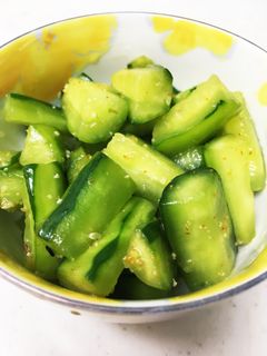 七味唐辛子で作る、簡単ピリ辛きゅうり♡-レシピのメイン写真