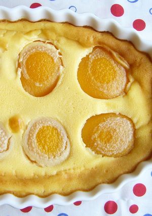 黄桃クラフティ-レシピのメイン写真