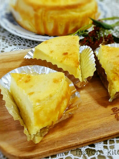 混ぜて焼くだけ♥濃厚ベイクドチーズケーキ-レシピのメイン写真