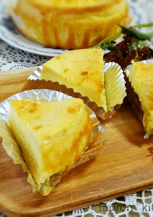 混ぜて焼くだけ♥濃厚ベイクドチーズケーキ-レシピのメイン写真