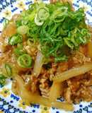 甘くて美味しい淡路島玉ねぎで豚すき♪豚丼