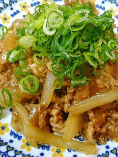甘くて美味しい淡路島玉ねぎで豚すき♪豚丼-レシピのメイン写真