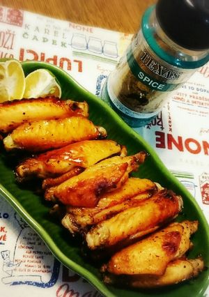 オーブントースターで手羽中焼き♪-レシピのメイン写真