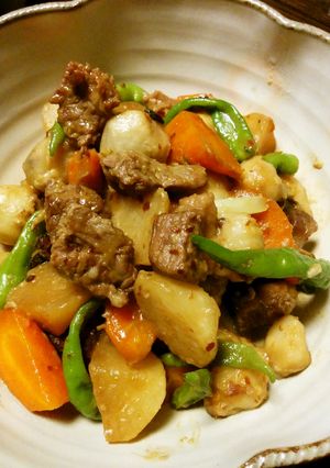 牛角切り肉と大根のピリ辛八角煮-レシピのメイン写真