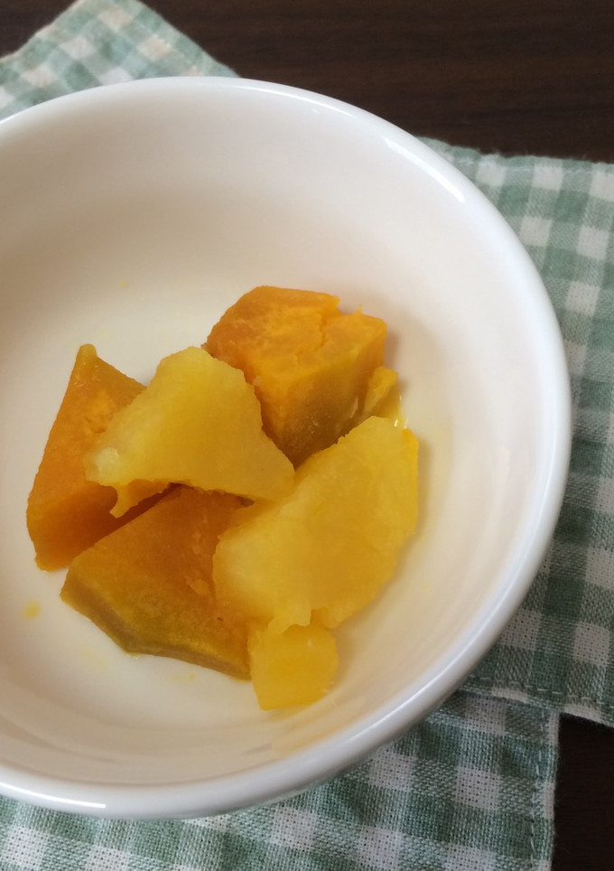 さつまいもとかぼちゃのみかん煮-レシピのメイン写真