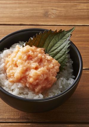 とろ～りサーモンたたき丼-レシピのメイン写真