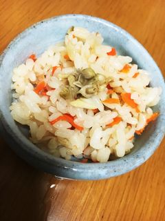 一番簡単♪あさりごはん-レシピのメイン写真
