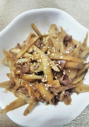 シンプルで美味しい きんぴらごぼう-レシピのメイン写真