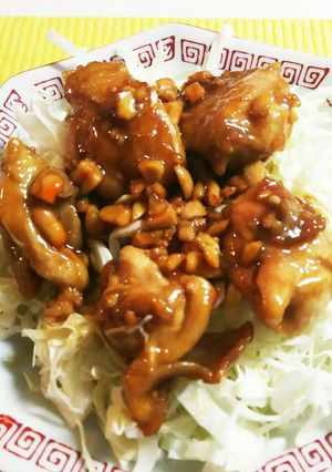 鶏もも肉のピーナッツ照り焼き-レシピのメイン写真