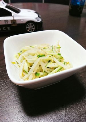もやしさんとキュウリさんのナムル-レシピのメイン写真