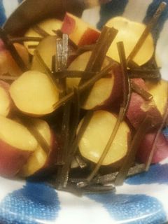 さつまいもと昆布のサッと煮-レシピのメイン写真