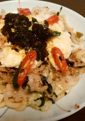 辛!日韓(^o^)焼きうどん✨-レシピのメイン写真
