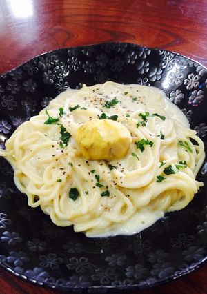 栗のクリーミーパスタ☆☆-レシピのメイン写真