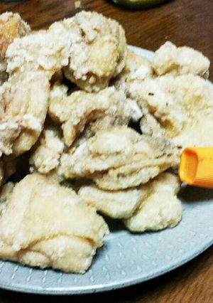 辛子醤油で食べるシンプル唐揚げ♪-レシピのメイン写真