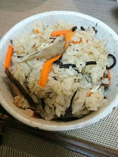 まいたけ炊き込みご飯-レシピのメイン写真