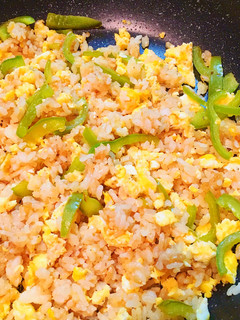 味付け簡単!揚げ玉青じそチャーハン-レシピのメイン写真