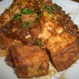 麻婆豆腐、生揚げバージョン