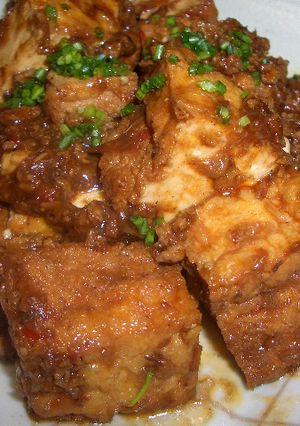 麻婆豆腐、生揚げバージョン-レシピのメイン写真