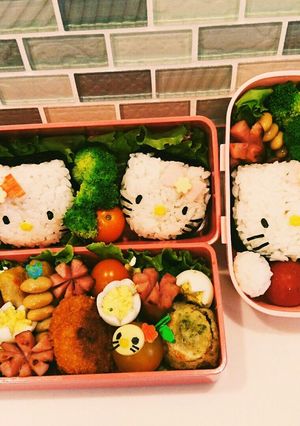 キティちゃん おにぎり-レシピのメイン写真