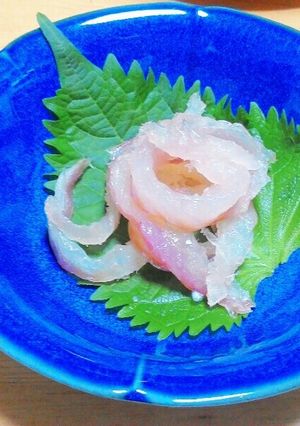 かますの昆布〆-レシピのメイン写真