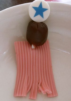 グミで簡単イカちゃんおばけ☆-レシピのメイン写真