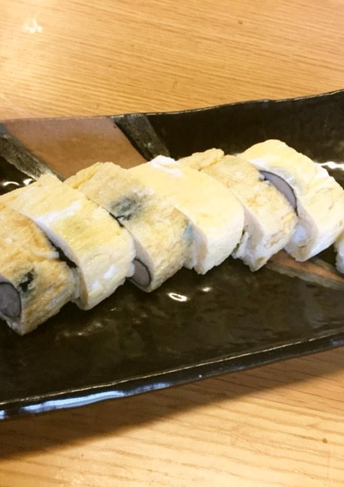 簡単！黒豆でリメイク！黒豆出し巻き卵-レシピのメイン写真