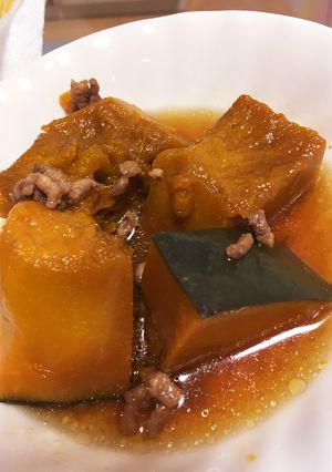 これぞ黄金比☆簡単なカボチャの煮物-レシピのメイン写真