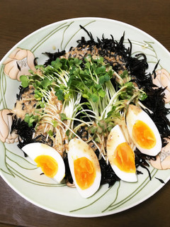 ひじきカイワレサラダ-レシピのメイン写真