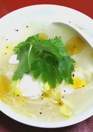真鱈と大豆もやしの酢辣湯-レシピのメイン写真
