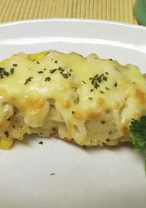 塩鮭のポテマヨチーズ焼き-レシピのメイン写真
