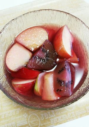 フルーツ酢で簡単☆フルーツピクルス♡-レシピのメイン写真