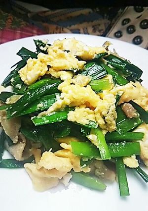 美味しい豚ニラ♪-レシピのメイン写真