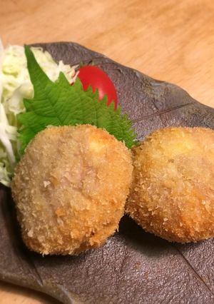 チーズ入りはんぺんの肉巻きフライ-レシピのメイン写真