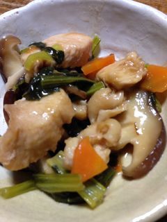 鶏肉の梅煮-レシピのメイン写真