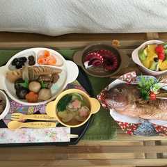 รูปของ ＊簡単＊お食い初め 時短メニュー